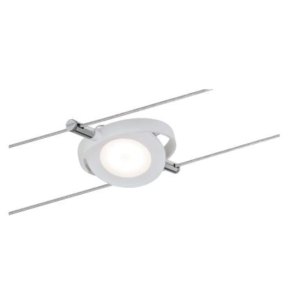 Paulmann 94106 - LOT 6xLED/4W Spot pour système de câble ROUNDMAC 230V blanc