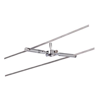 Paulmann 94147 - 1xGU5,3/10W Spot pour système sur câble TOGO 12V chrome mat