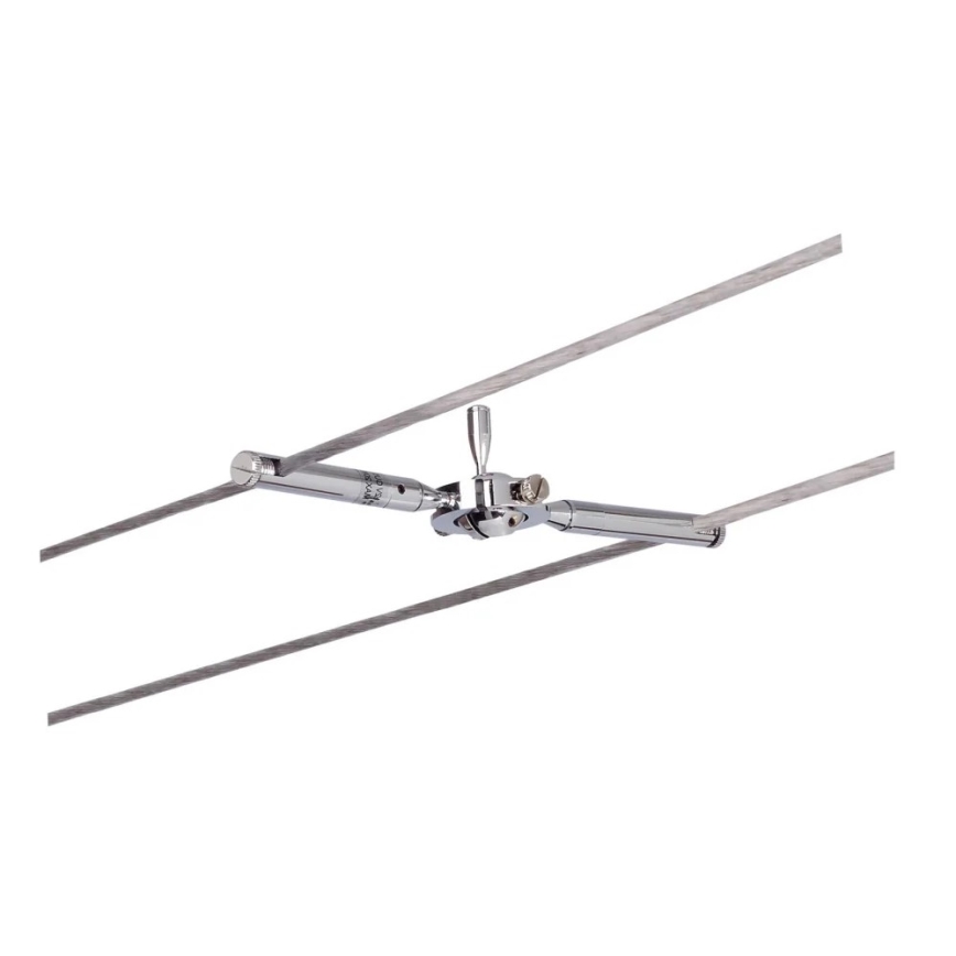 Paulmann 94147 - 1xGU5,3/10W Spot pour système sur câble TOGO 12V chrome mat