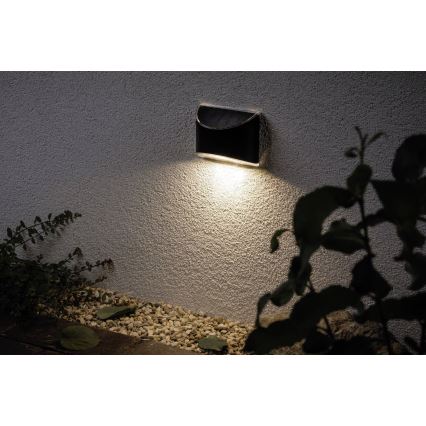 Paulmann 94233 - Applique murale solaire ELLIOT 1,2V  LED/0,05W IP44 400 mAh