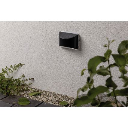 Paulmann 94233 - LED/0,05W IP44 Applique murale solaire ELLIOT 1,2V 400 mAh