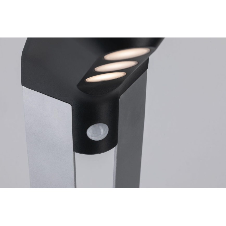 Paulmann 94252 - Lampe solaire extérieure avec détecteur SOLEY 230V LED/1,2W IP44