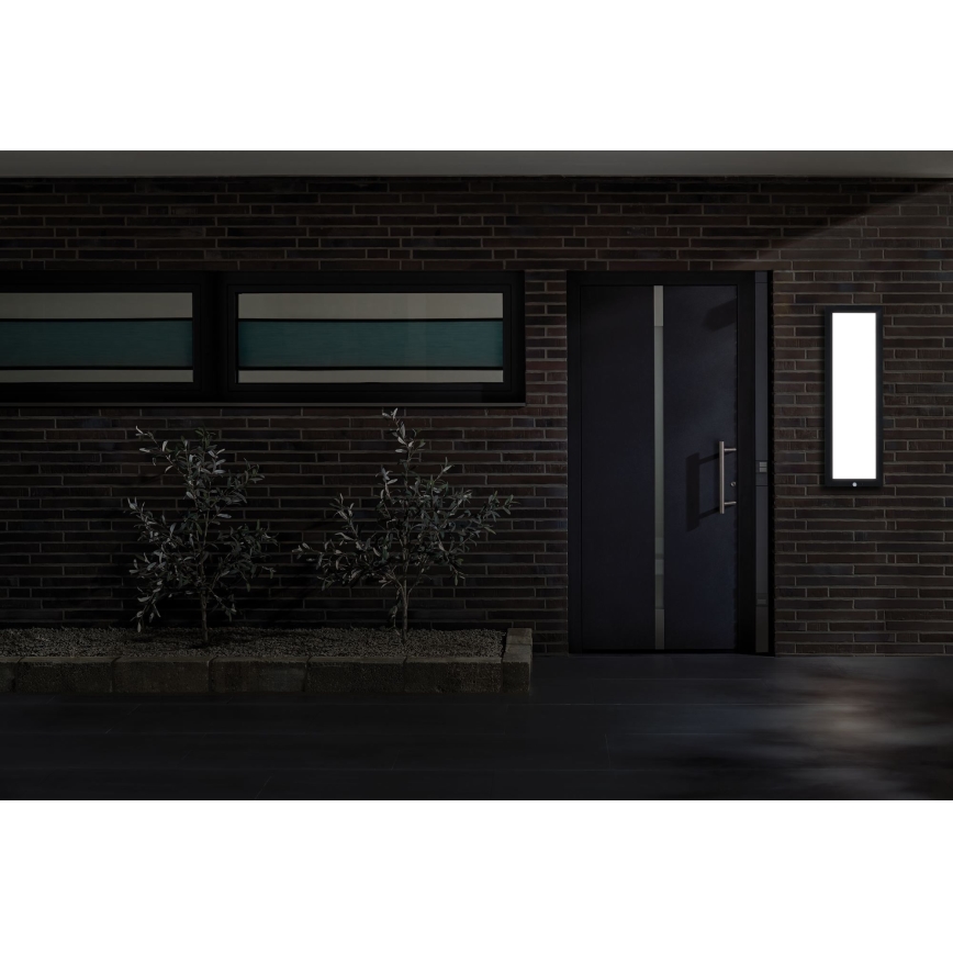 Paulmann 94257_1 - LED/19W IP44 Plafonnier extérieur avec détecteur 230V