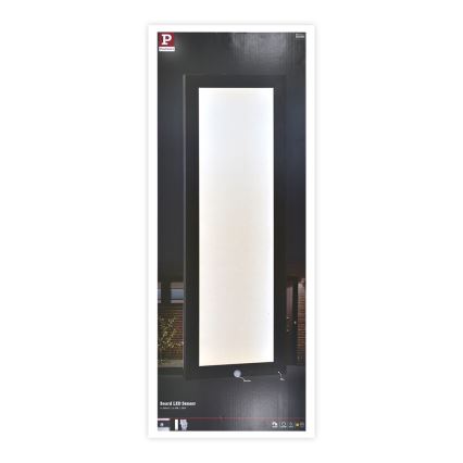 Paulmann 94257 - Numéro de maison avec détecteur LED/19W IP44 230V