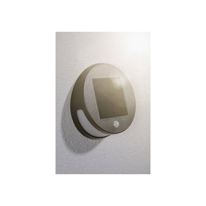 Paulmann 94265 - LED/3W IP44 Éclairage solaire extérieur avec détecteur HELENA 3,7V 1800 mAh
