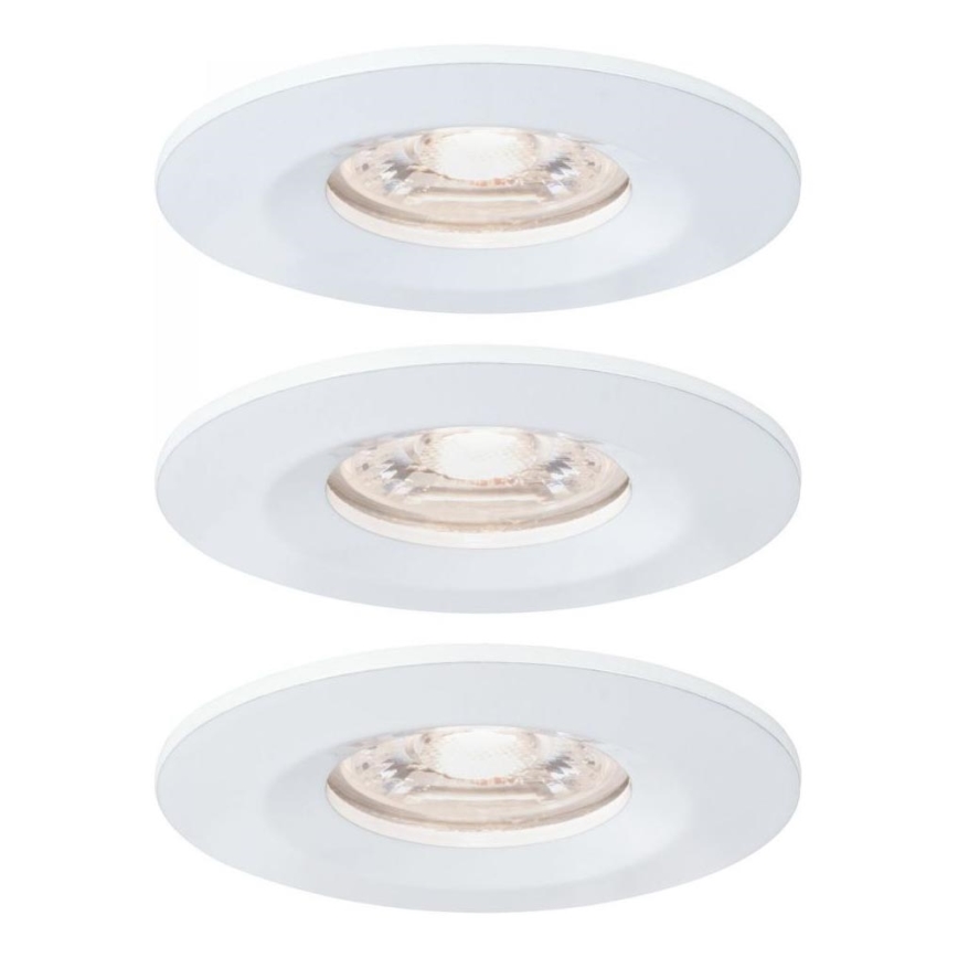 Paulmann 94299 - LOT 3xLED/4W IP44 Spot encastrable salle de bain NOVA 230V