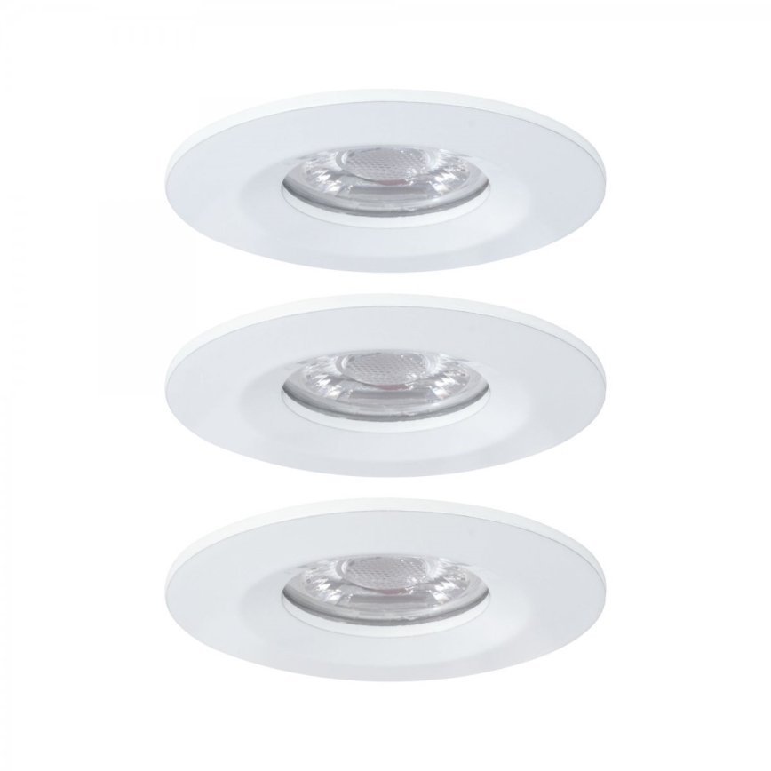 Paulmann 94299 - LOT 3xLED/4W IP44 Spot encastrable salle de bain NOVA 230V