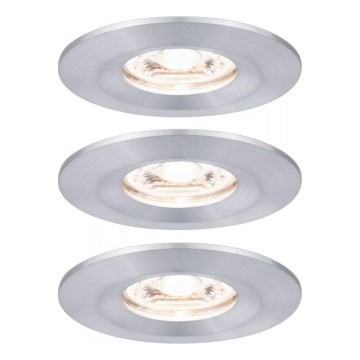 Paulmann 94305 - LOT 3xLED/4W IP44 Spot encastrable salle de bain NOVA 230V