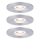 Paulmann 94305 - LOT 3xLED/4W IP44 Spot encastrable salle de bain NOVA 230V
