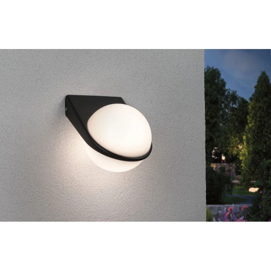 Paulmann 94401 - LED/10W IP44 Applique murale extérieure BOULE 230V