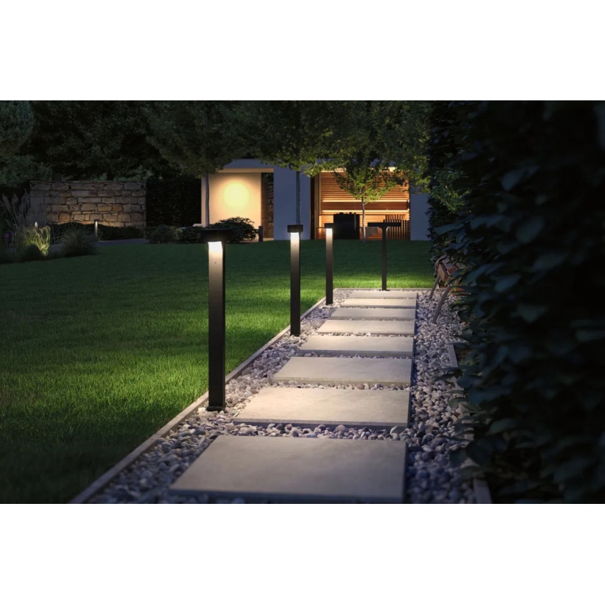 Paulmann 94405 - LED/8,5W IP44 Lampadaire extérieur DOBLA 230V