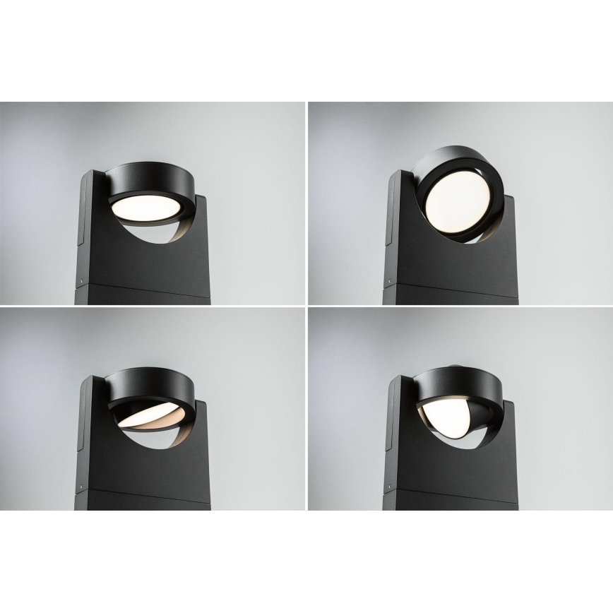 Paulmann 94407 - LED/8W IP44 Lampadaire extérieur SWIVEA 230V