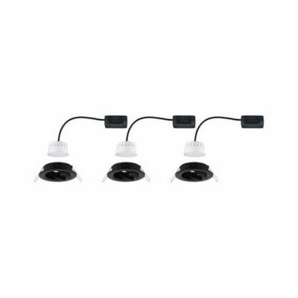 Paulmann 94471 - LOT 3xLED/6W IP23 Spot encastrable salle de bain NOVA 230V