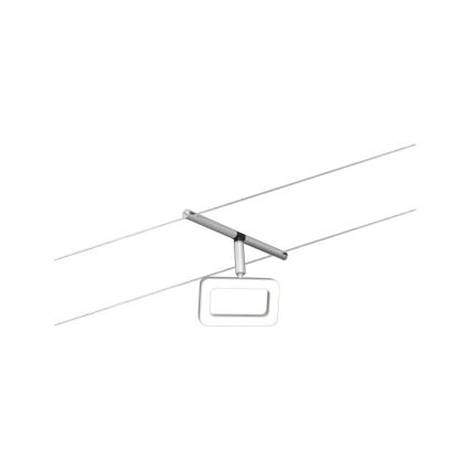Paulmann 94481 - Kit 5x LED, 4,8 W — système complet à câbles FRAME 230 V, chrome mat
