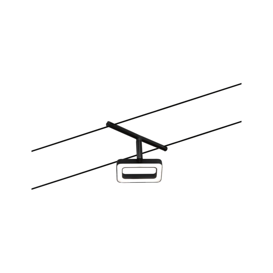 Paulmann 94485 - ENSEMBLE 5xLED/4,8W Système complet sur câble FRAME 230V noir
