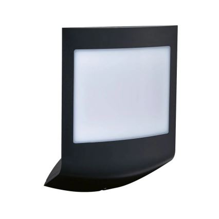 Paulmann 94513 - RGBW LED/8,2W IP44 Applique murale d'extérieur dimmable avec détecteur de mouvement et capteur crépusculaire PADEA 230V anthracite