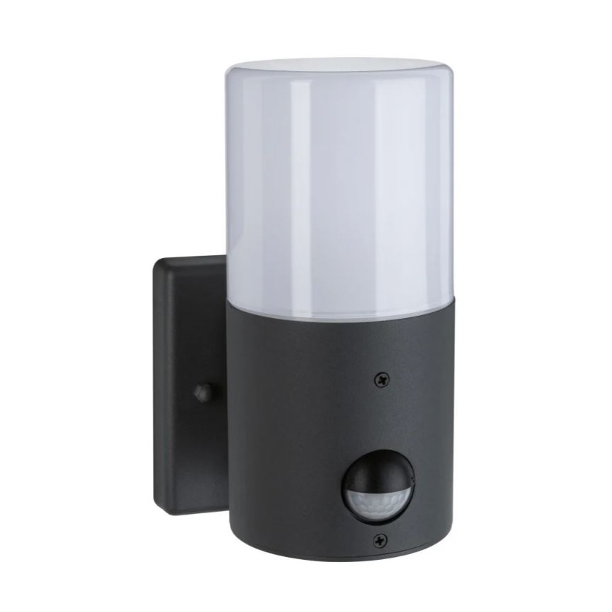 Paulmann 94648 - 1xE27/15W IP44 Applique murale extérieure avec détecteur TUBS 230V