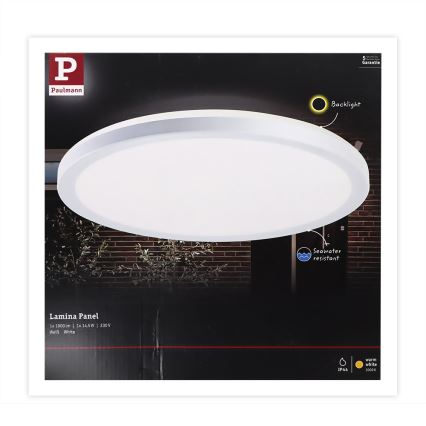 Paulmann 94658 - LED/14,5W IP44 Eclairage extérieur LAMINA 230V blanc