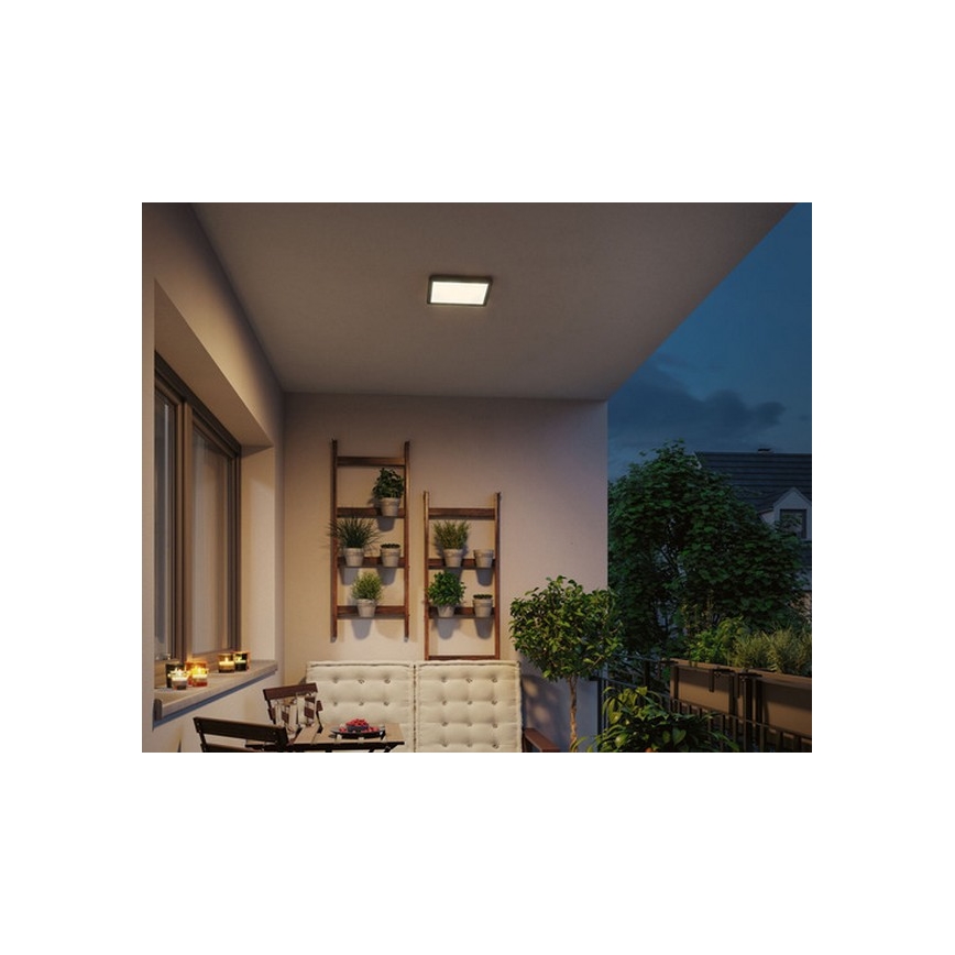 Paulmann 94661 - LED/14,5W IP44 Eclairage extérieur LAMINA 230V noir