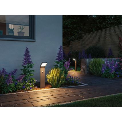 Paulmann 94747 - LED/7,5W IP44 Lampe extérieure avec détecteur KULMA 230V