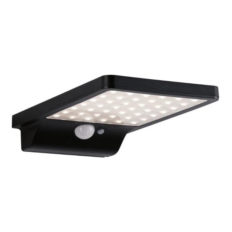 Paulmann 95393 - LED/4W IP44 Applique murale solaire avec détecteur SOLVEIG 3,7V 2000 mAh