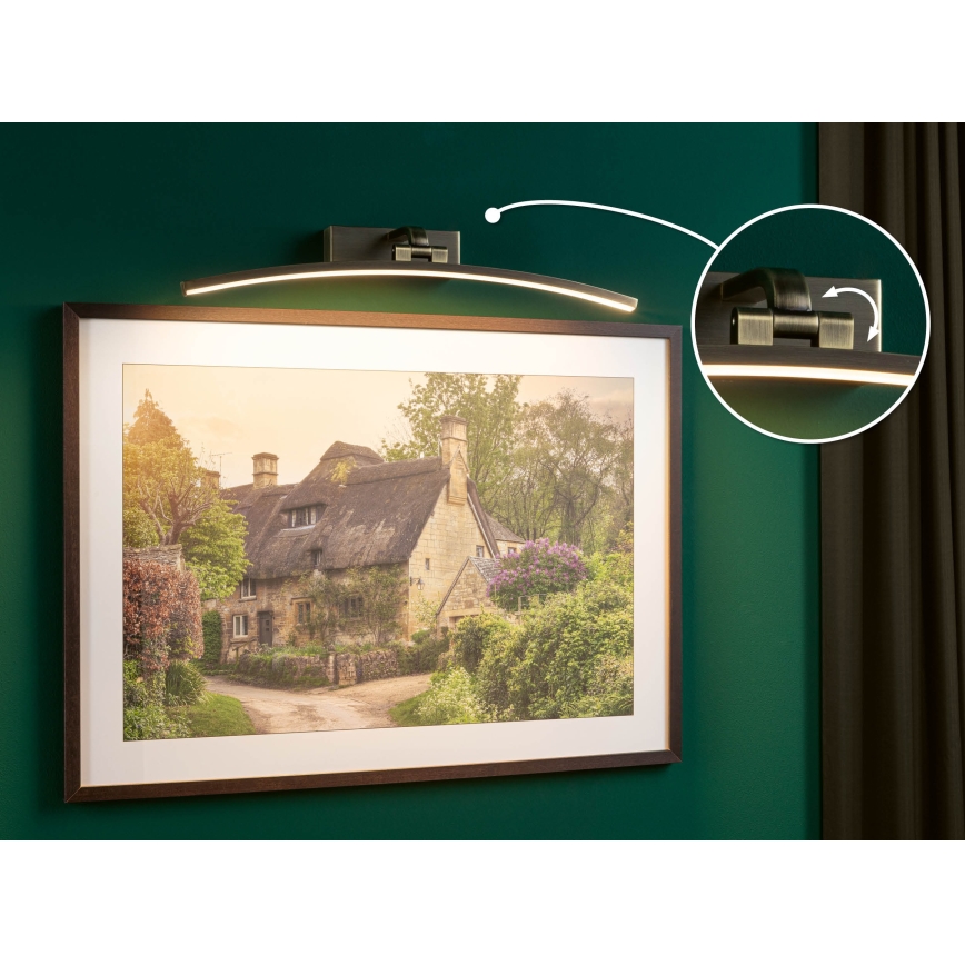 Paulmann 95561 - LED/10W Luminaire pour tableau BENTO 230V 50 cm laiton