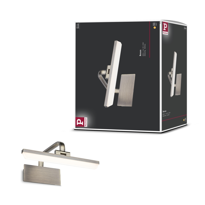 Paulmann 95568 - LED/6W Luminaire pour tableaux RENAN 230V 30 cm laiton