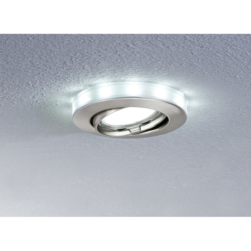 Paulmann 98886 - PACK 3x Luminaire LED salle de bain STAR 3xGU10/11W/230V+1,5W/12V