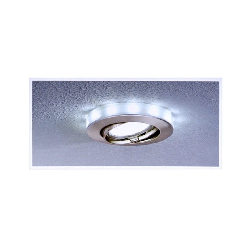Paulmann 98886 - PACK 3x Luminaire LED salle de bain STAR 3xGU10/11W/230V+1,5W/12V
