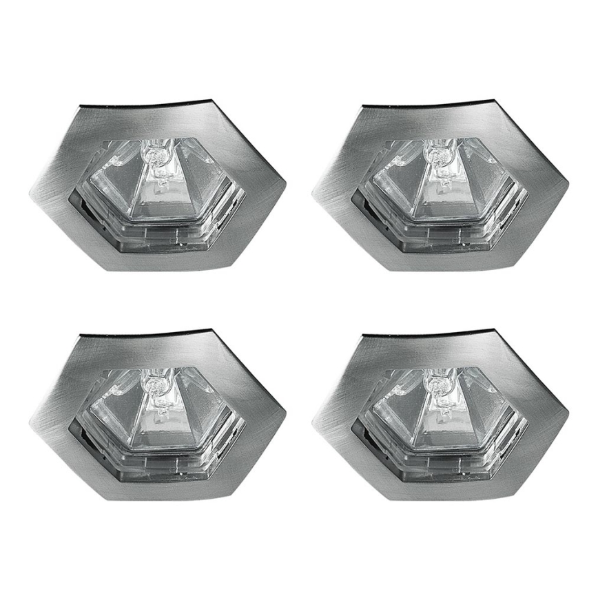 Paulmann 99567 - SET 4x Spot salle de bain PREMIUM LINE HEXA 4xGU5,3/35W/230V