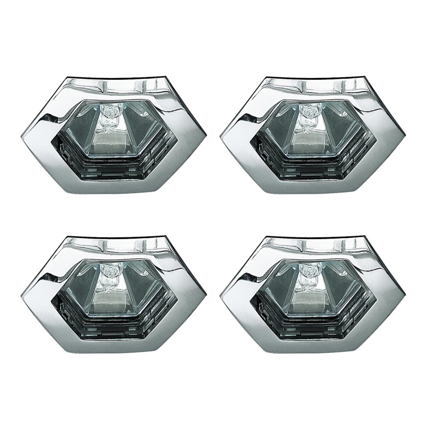 Paulmann 99568 - PACK 4x Luminaire salle de bain PREMIUM LINE HEXA 4xGU5,3/35W/12V