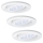 Paulmann - Nice Price 93004 - SET 3x Spot LED encastrable BASIC 3xLED/0,8W