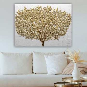 Peinture murale sur toile 70x100 cm arbre