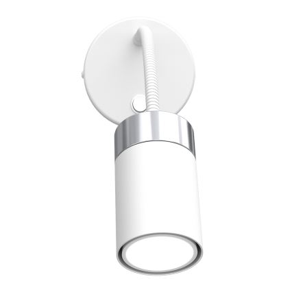 Petite lampe flexible JOKER 1xGU10/8W/230V blanc/chrome mat