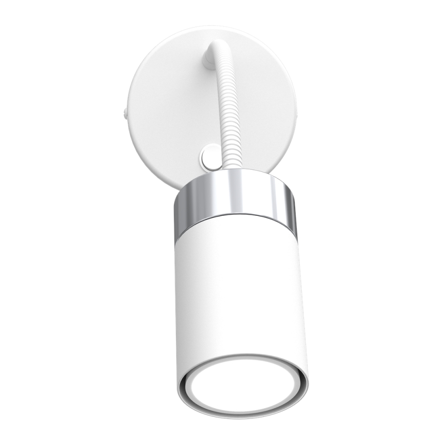 Petite lampe flexible JOKER 1xGU10/8W/230V blanc/chrome mat