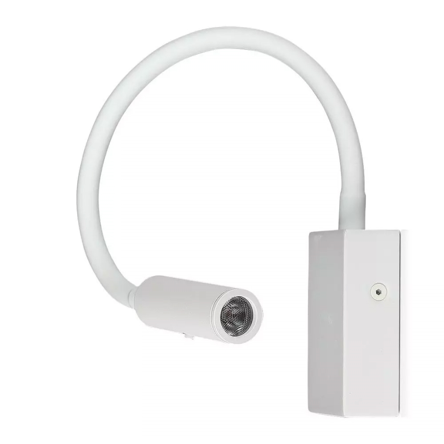 Petite lampe flexible LED 1xLED/3W/230V