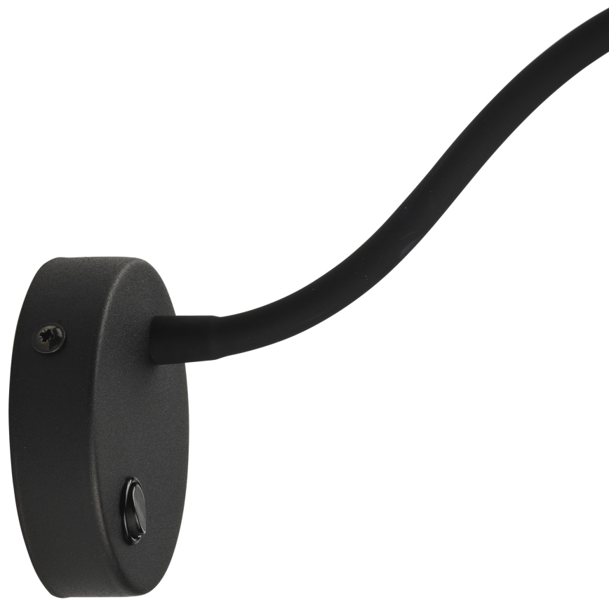 Petite lampe flexible LED LAGOS 1xG9/6W/230V 4000K noir