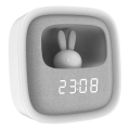 Petite veilleuse à intensité variable avec réveil BUNNY LED/1,2W/5V 3000K