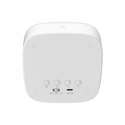 Petite veilleuse à intensité variable avec réveil BUNNY LED/1,2W/5V 3000K