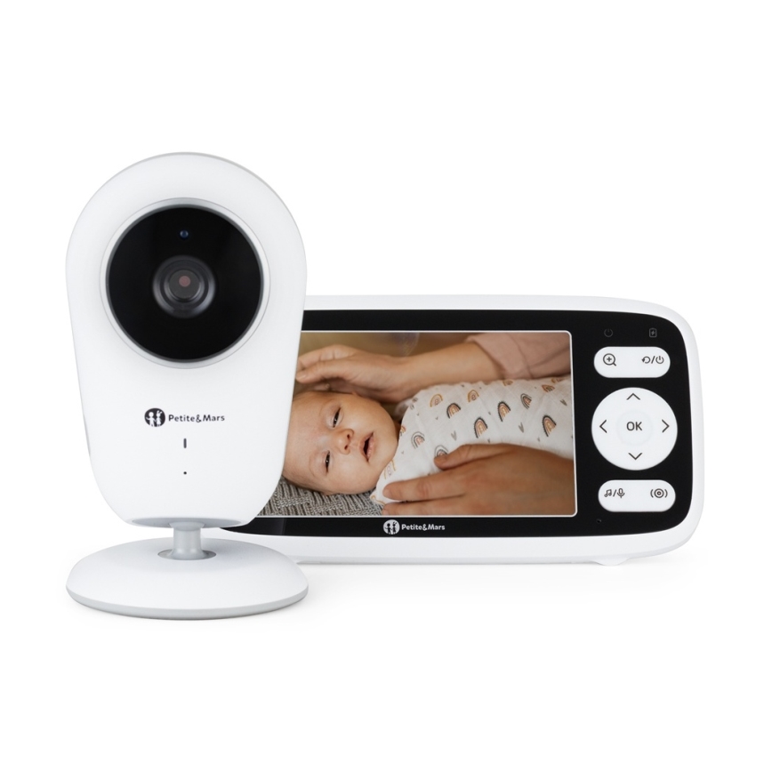 PETITE&MARS - Babyphone vidéo NANO 4.0 3,7V 1760 mAh