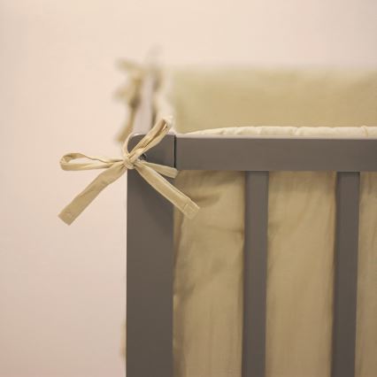 PETITE&MARS - Barrière de sécurité pour lit enfant TILLY MAX 360 cm beige