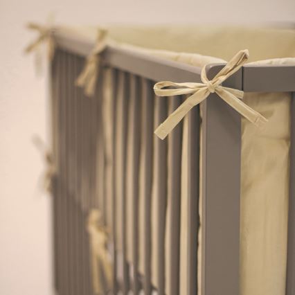 PETITE&MARS - Barrière de sécurité pour lit enfant TILLY MAX 360 cm beige