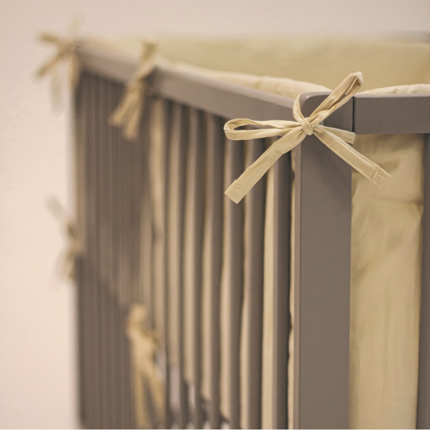 PETITE&MARS - Barrière de sécurité pour lit enfant TILLY MAX 360 cm beige