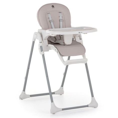 PETITE&MARS - Chaise haute pour enfant GUSTO gris