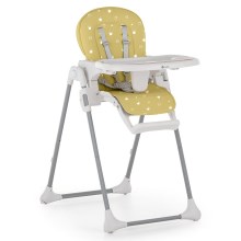 PETITE&MARS - Chaise haute pour enfant GUSTO jaune