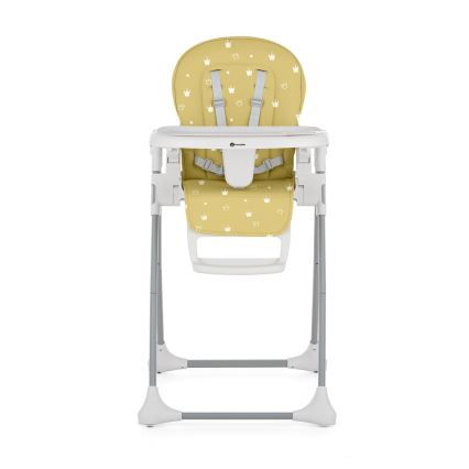 PETITE&MARS - Chaise haute pour enfant GUSTO jaune