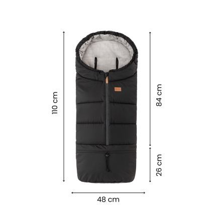 PETITE&MARS - Chancelière 3-en-1 JIBOT gris clair