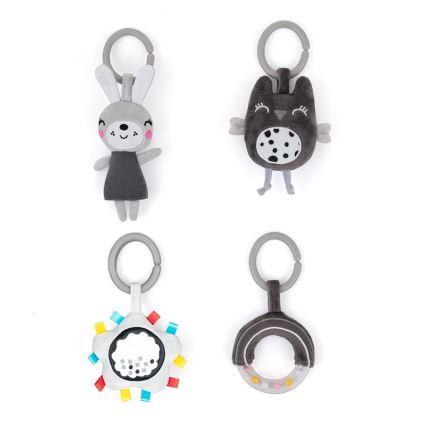 PETITE&MARS - Couverture d'enfant pour le jeu 3v1 CLOUD gris foncé