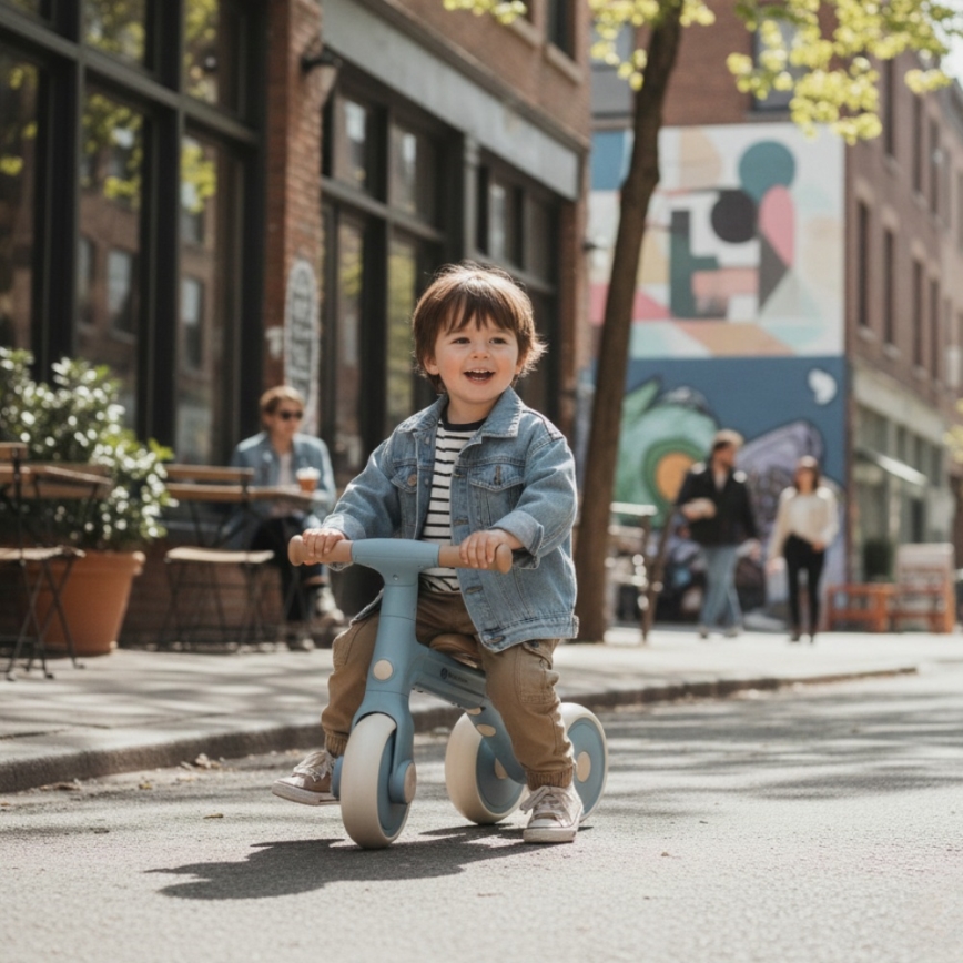 PETITE&MARS - Draisienne pour enfants 3 en 1 BINGO Stering Bleu