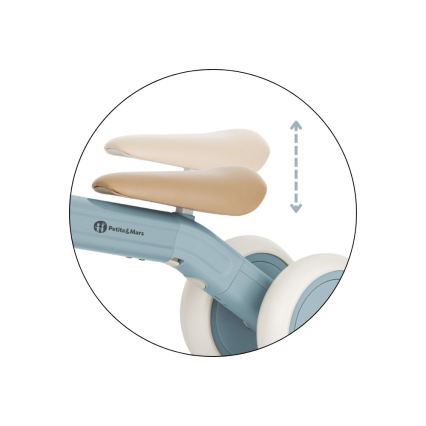 PETITE&MARS - Draisienne pour enfants 3 en 1 BINGO Stering Bleu